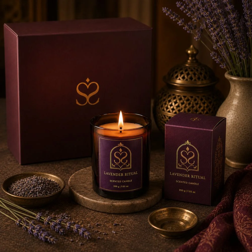 Lavender Ritual Candle